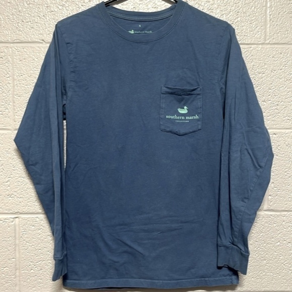 Simply Southern red snapper, southern marsh collection long sleeve size small